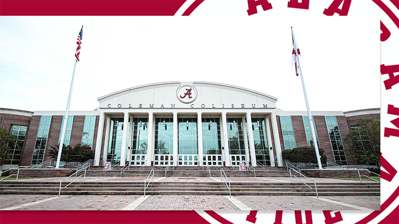 Exterior of COLEMAN COLISEUM